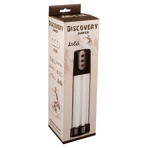 Прозрачная автоматическая вакуумная помпа Lola toys Discovery Surfer 6910-00Lola