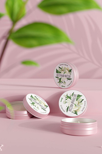 Массажная свеча с ароматом жасмина ToyFa «Цветочный массаж»  722009