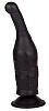 Чёрный анальный фаллоимитатор на присоске LOVETOY (А-Полимер) 402200 (17 см)