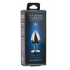 Серебристая анальная пробка Fifty Shades of Grey Beyond Erotic Butt Plug FS-63949 (8,9 см)