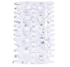 Прозрачная насадка на пенис с шипами и шишечками Dream Toys BASICX TPR SLEEVE CLEAR 0.7INCH 20684