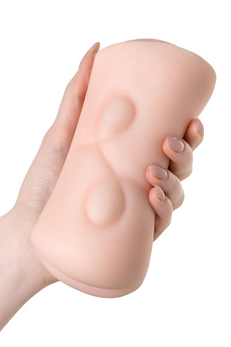 Телесный двусторонний мастурбатор вагина и анус ToyFa Rich Fruit  893022