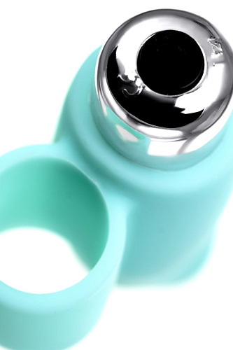 Мятная вибронасадка на палец для клиторальной стимуляции JOS BLISS 782004 (9 см)