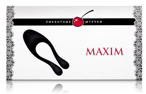 Чёрный многофункциональный массажер Пикантные штучки Maxim DP7503B