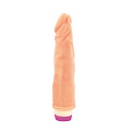 Вибратор телесного цвета Bior toys Realistic Cock Vibe EE-10048 (21 см)