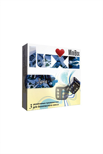 Презервативы Luxe Mini Box «Игра» 685 (24 упаковки × 3 шт)