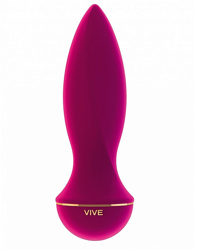 Розовый вибратор с заострённым кончиком Shots Media BV Zesiro VIVE003PNK (14,5 см)