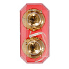 Золотистые вагинальные шарики Seven Creations GOLD 7334QG-PLBXSC