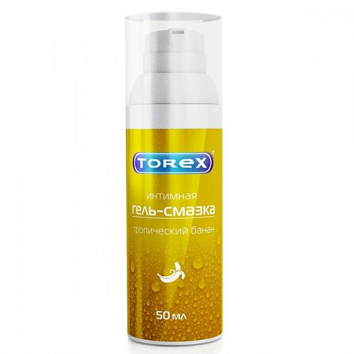 Гель-смазка на водной основе Torex «Тропический банан» 3913 (50 мл)