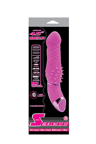Розовый мини-вибратор NMC SEDUCE VIBRATOR 4.5INCH PINK 111705 (15 см)