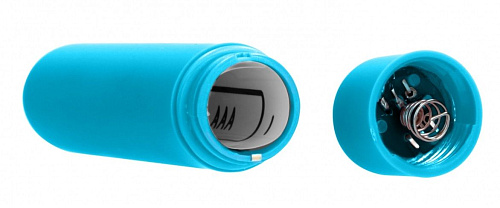 Голубая вибропуля Shots Media BV Speed Bullet BGT005BLU (9,3 см)