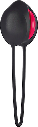 Чёрный вагинальный шарик Fun Factory Smartballs Uno 33308