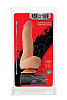 Реалистичный вибромассажёр телесного цвета Dream Toys REALSTUFF 7.5INCH VIBRATOR 20627 (19 см)