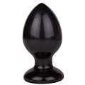 Чёрный анальный плаг LOVETOY (А-Полимер) Glide L 420803 (11,7 см)