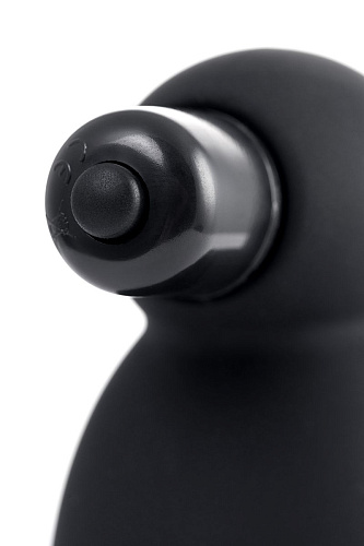 Чёрные виброприсоски-стимуляторы на соски ToyFa 889010