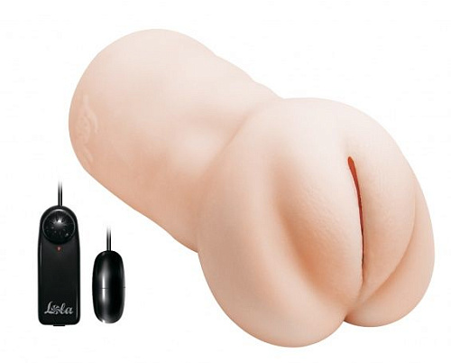 Телесный мастурбатор с вибропулей Lola toys Sweetest thing 2101-20Lola