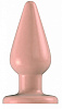 Анальный стимулятор телесного цвета Shots Media BV Bottom Line 6 Model 2 rubber flesh BTM007FLE (15,5 см)