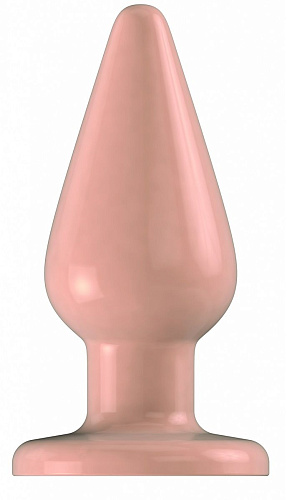 Анальный стимулятор телесного цвета Shots Media BV Bottom Line 6 Model 2 rubber flesh BTM007FLE (15,5 см)