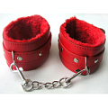 Красные оковы на цепочке с карабинами Bior toys MLF-90060-3