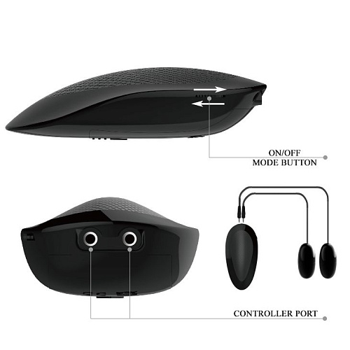 Небольшая реалистичная вагина телесного цвета с вибрацией Baile BM-009131Z-1