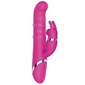 Розовый вибратор-кролик Tonga NAGHI NO.42 RECHARGEABLE DUO VIBRATOR 530042 (24 см)