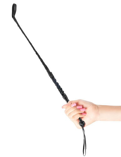 Чёрный стек Pipedream Riding Crop PD3702-00 (68 см)