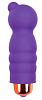 Фиолетовая вибропуля с выступом на кончике Bior toys ST-40123-5