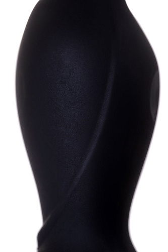 Вибростимулятор простаты с подогревом, чёрно-синего цвета Erotist 541315