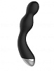 Чёрный вибратор с электростимуляцией Shots Media BV E-Stimulation G-spot Vibrator ELC002BLK (19,5 см)
