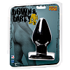 Чёрная анальная пробка Topco Sales Wildfire Down Dirty 4.5 Butt Plug 1101105 (12,7 см)