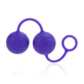 Фиолетовые вагинальные шарики California Exotic Novelties Posh Silicone «O» Balls SE-1321-40-3