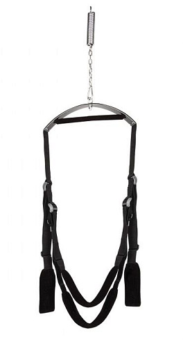 Чёрные качели для любви Lux Fetish Fantasy Swing LF1473
