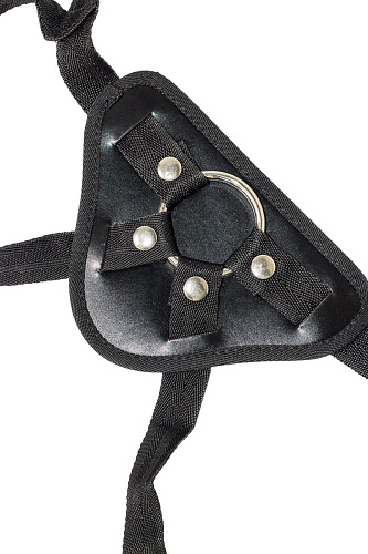 Чёрные трусы для фиксации насадок Lola toys Instigator 1156-01lola