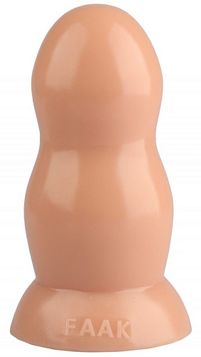 Телесная гладкая анальная втулка Сумерки богов 1016-73 BX DD (15,5 см)