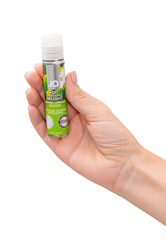 Смазка с ароматом яблока System JO Flavored Green Apple H2O JO30385 (30 мл)