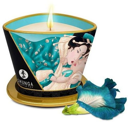 Массажная свеча Shunga Island Blossoms 4524
