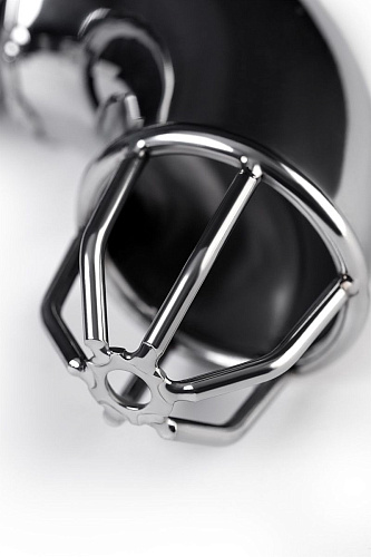 Стальной мужской пояс верности ToyFa Metal 717201