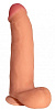 Телесный реалистичный фаллоимитатор с присоской Сумерки богов №73 3201-73 BX DD (20 см)