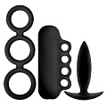Мужской набор стимуляторов в чёрном цвете NS Novelties Renegade Men s Pleasure Kit  #1 NSN-1105-13