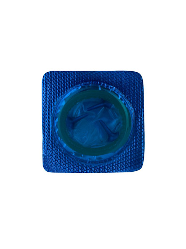 Насадка стимулирующая синего цвета с ароматом шампанского Sitabella 3D «Шампанское торжество» 1416