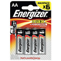 Батарейки Energizer MAX E91/AA 1,5V E300132200P (тип AA, 6 шт)