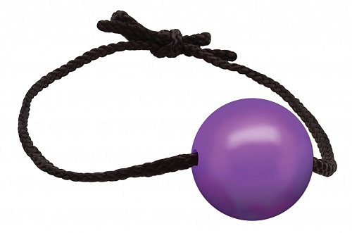 Съедобный фиолетовый кляп-шар Shots Media BV Candy Gag OU125PUR