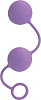 Фиолетовые вагинальные шарики California Exotic Novelties Lia Love Balls SE-4560-08-3