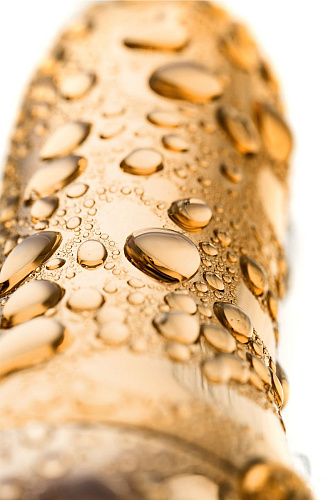 Золотистый клиторальный вибромассажёр WANAME Mirage 482003