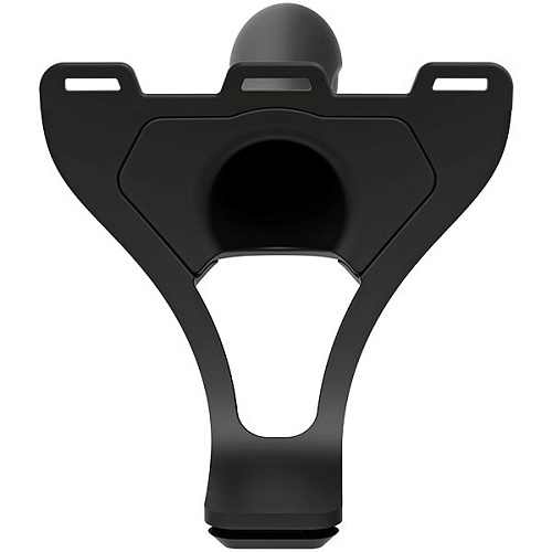 Чёрный полый страпон с креплением Doc Johnson Body Extensions BE Strong 800-07-BX (19,05 см)