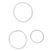 Набор из 3 прозрачных эрекционных колец Inverma 21190