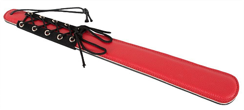 Широкая красная шлёпалка в чёрной оплётке Orion 2490463 3001 (42 см)