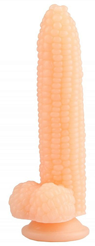 Телесный фаллоимитатор-кукуруза на присоске Сумерки богов 1015-23 BX DD (20,5 см)