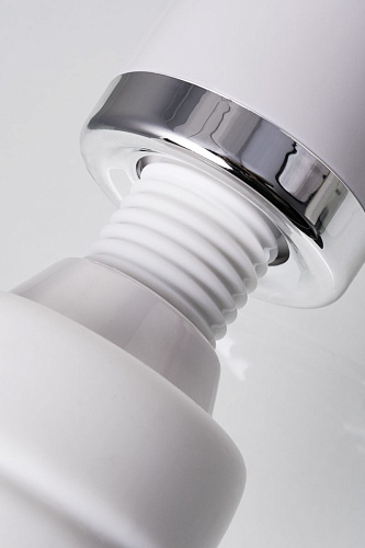 Белый вибромассажёр ToyFa L’EROINA Super Massager 561009