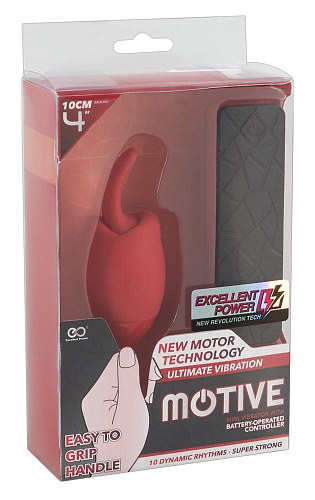 Красное виброяичко с язычком NMC Motive 0589470